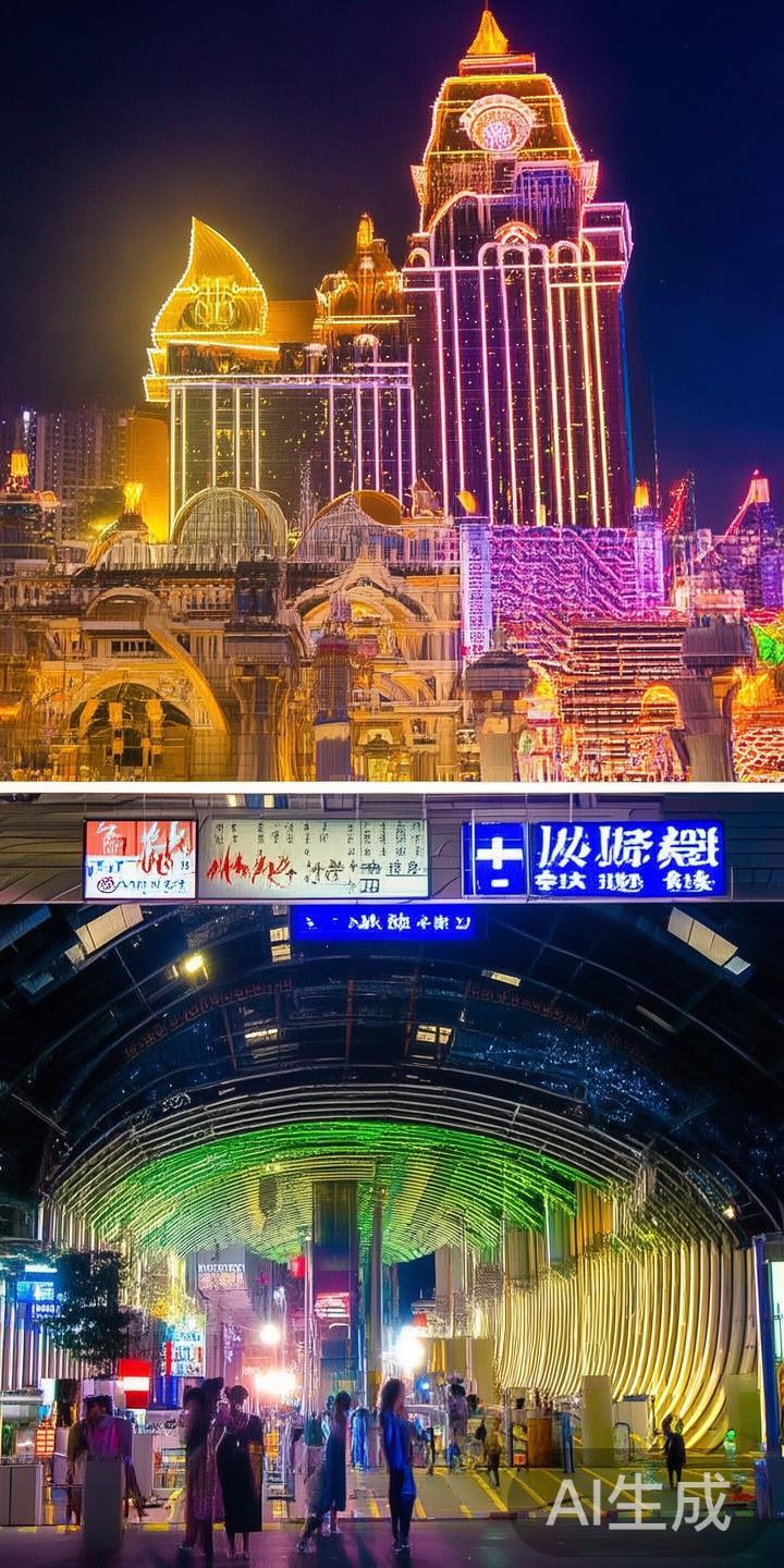 随着澳门作为休闲旅游和赌城的著名地标，越来越多的游